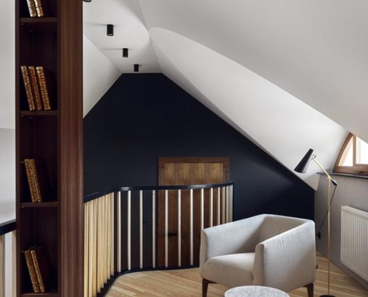 Przedpokój na poddaszu