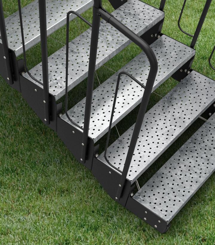 Materiały schodów zewnętrznych