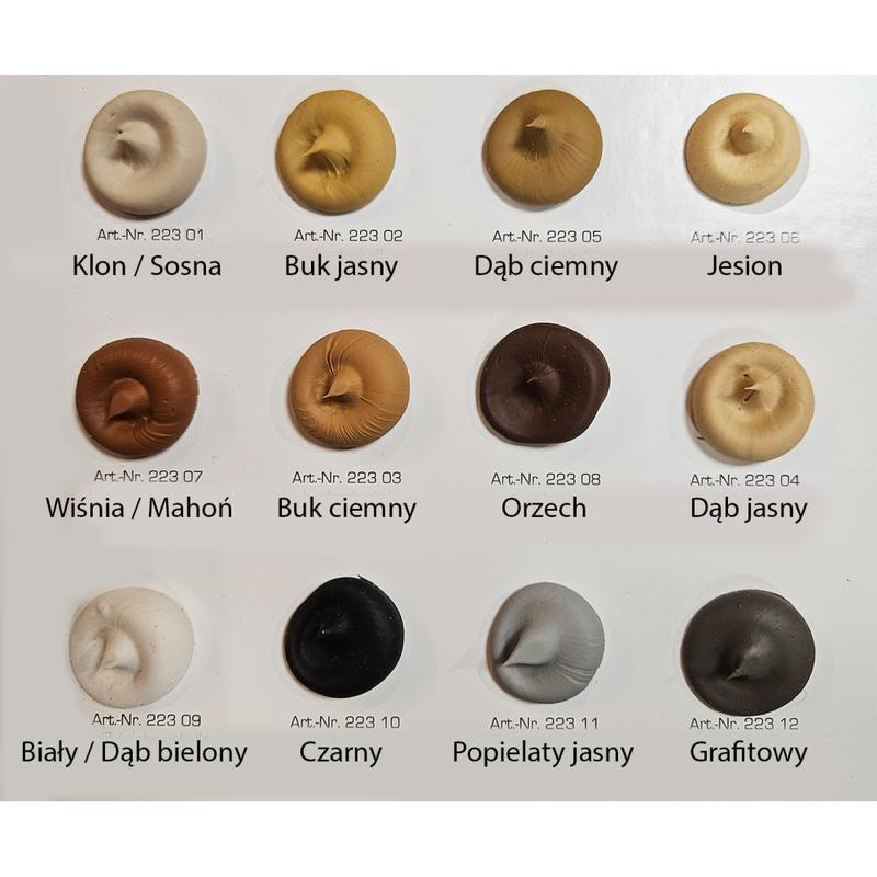 Nakładanie kitu na parkiet