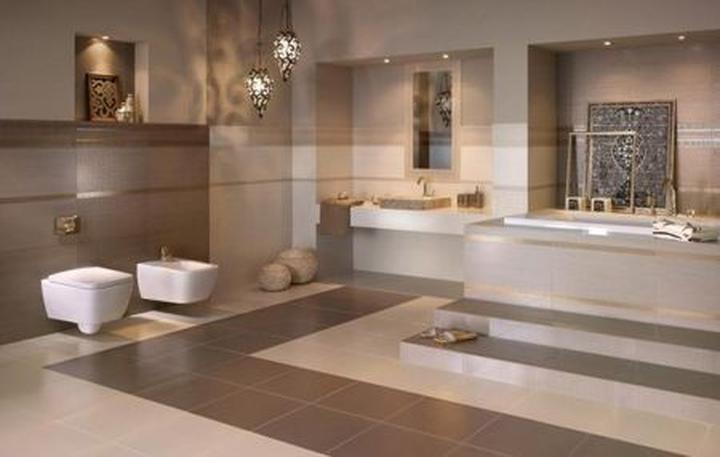 Optyczne powiększenie łazienki