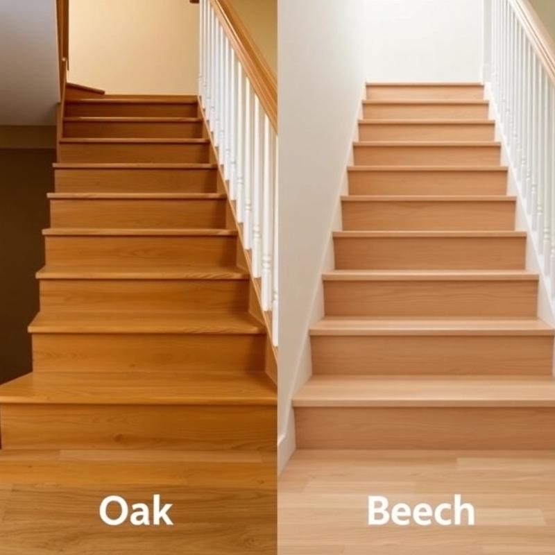 Schody bukowe – jakie kolory wybrać, aby odmienić Twoje wnętrze?