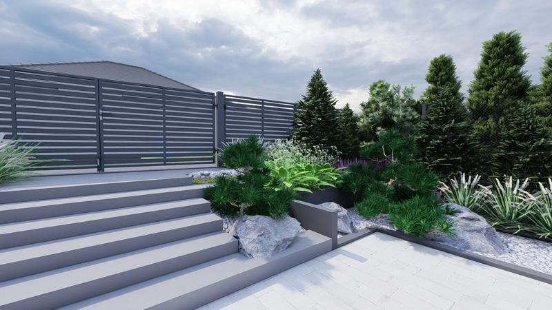 Ekologiczne schody zewnętrzne