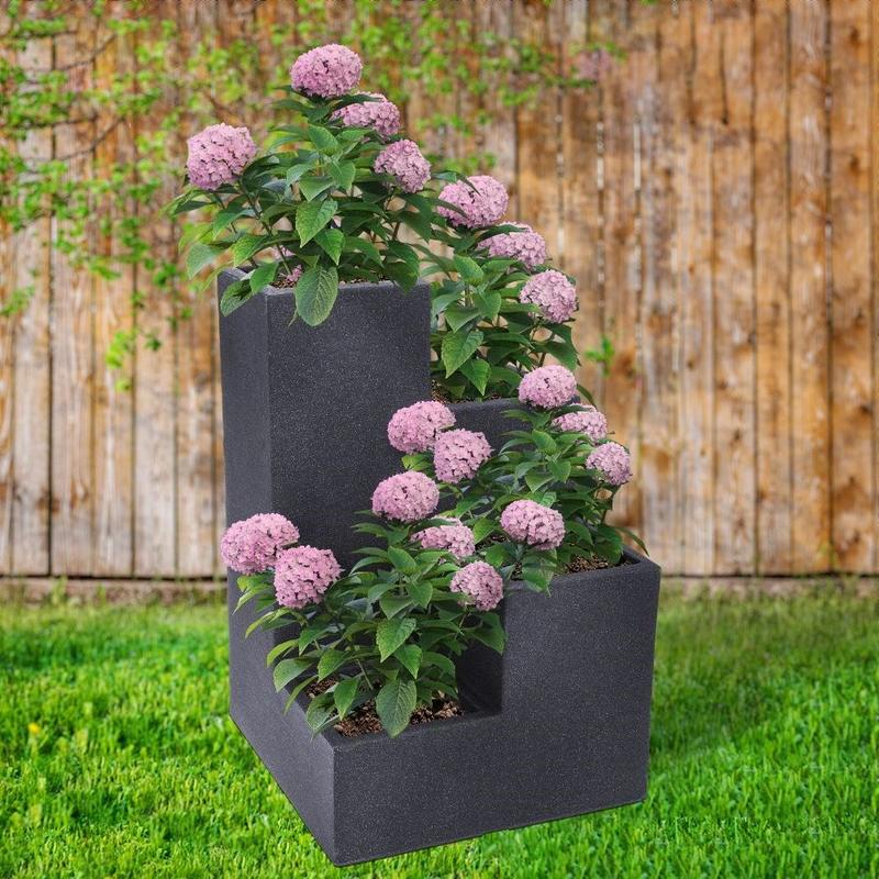 Kwietniki z plastikowych butelek