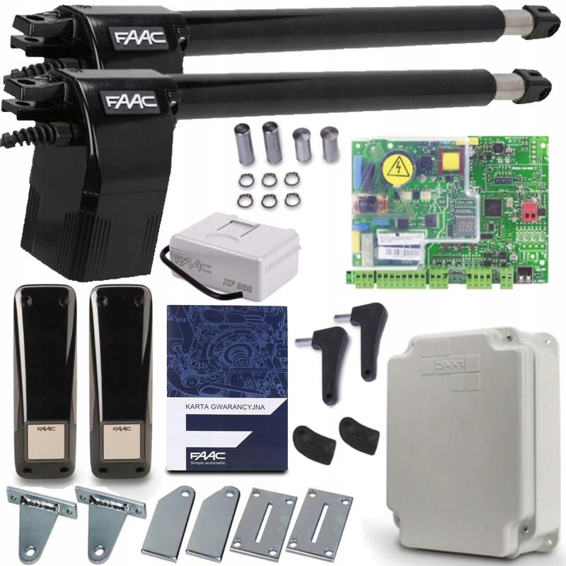 Jak skutecznie zamontować i podłączyć napęd bramy w kompletnym schemacie FAAC 414?