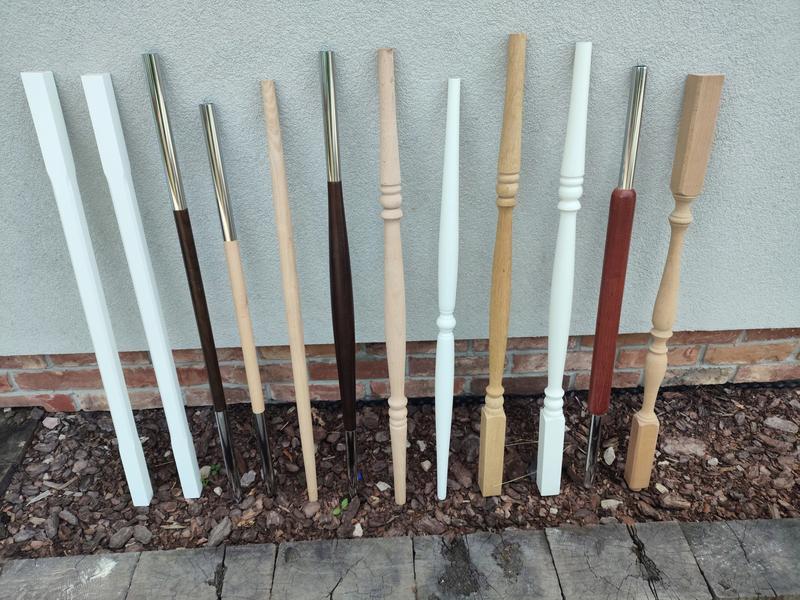 Balustrady i schody drewniane