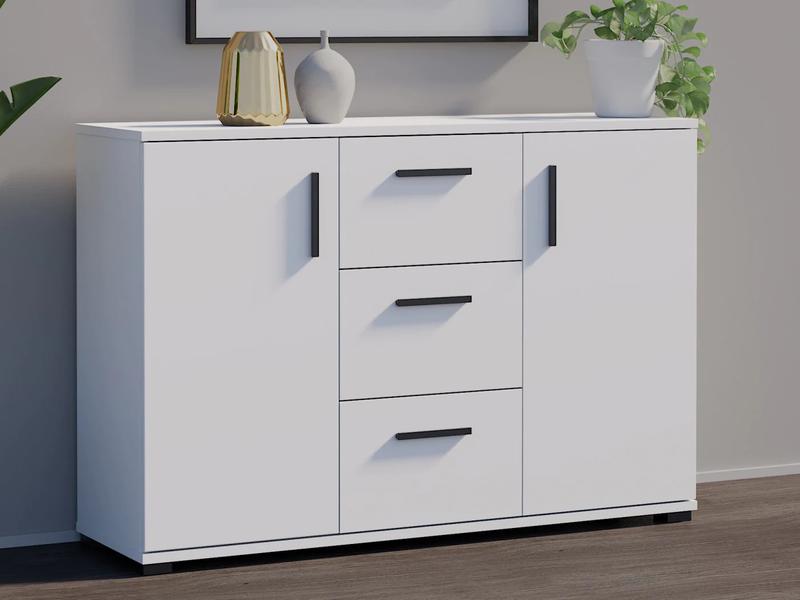 Eleganckie białe komody do salonu – klucz do stylowej aranżacji wnętrza