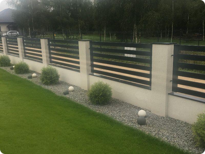 Daszki z blachy na murki