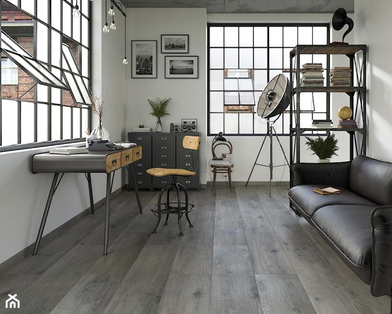 Materiały industrialne: metal drewno beton