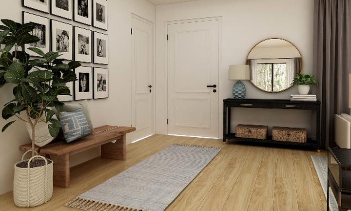 Rośliny w przedpokoju