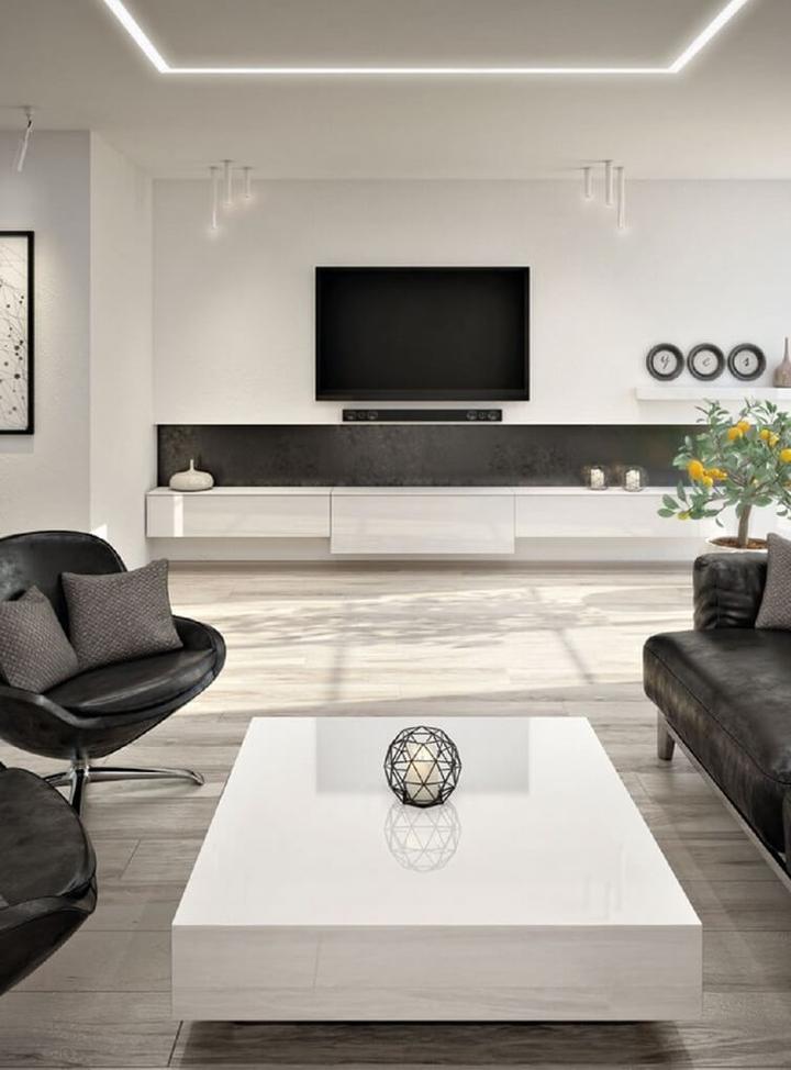 Sufit w przedpokoju inspiracje