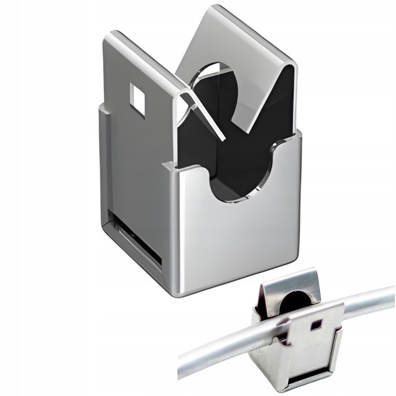 Uchwyt odgromowy na blachę na rąbek